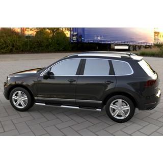 Бічні труби (2 шт, нерж) Volkswagen Touareg 2010-2018 рр.