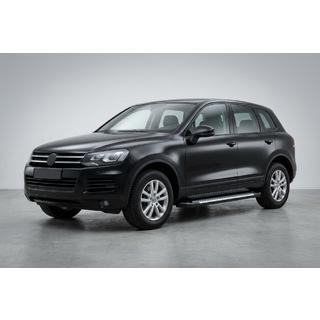 Бокові пороги Allmond Grey (2 шт., алюм)