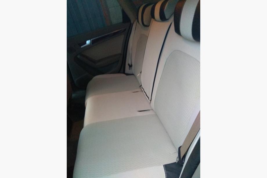 Audi A4 B8 2007-2015 рр. Авточохли (кожзам↗тканина, Premium) Фото 9
