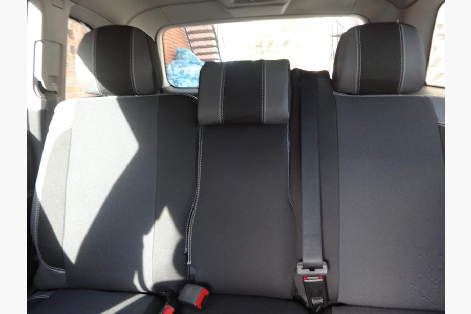 Opel Zafira B 2005-2011 рр. Авточохли (кожзам↗тканина, Premium) Фото 11