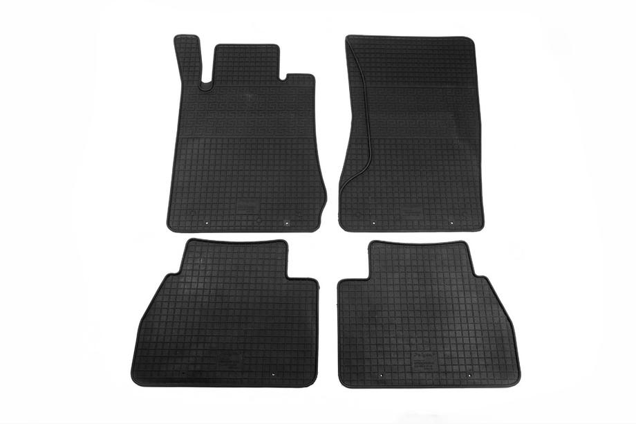 Mercedes E-class W211 2002-2009 рр. Гумові килимки (4 шт, Polytep) Фото 2