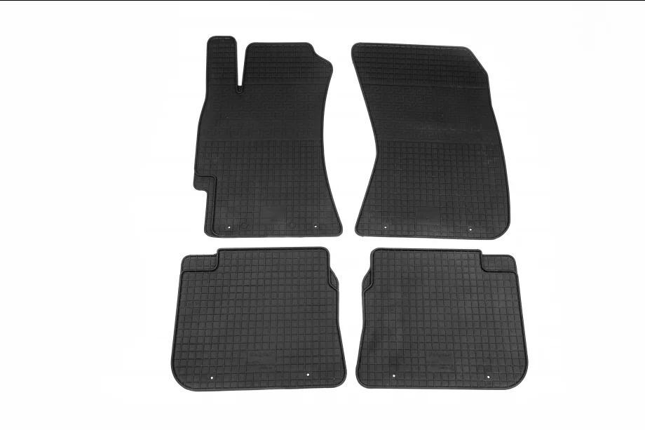Subaru Outback 2009-2014 рр. Гумові килимки (4 шт, Polytep) Image