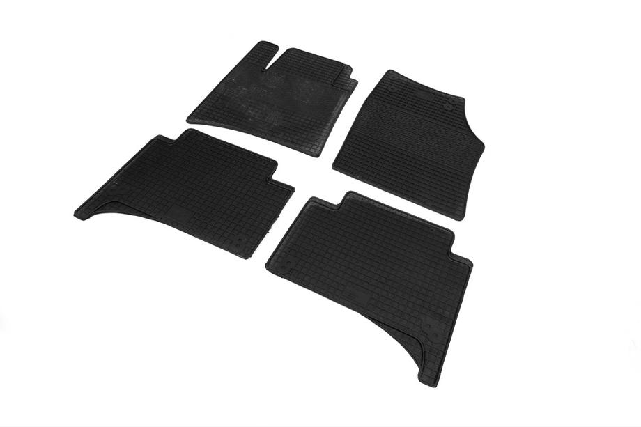 Volkswagen Touareg 2002-2010 рр. Гумові килимки (4 шт, Polytep) Фото 2