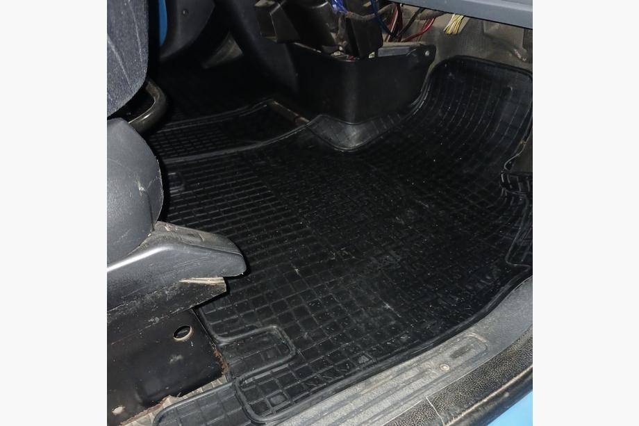 Fiat Scudo 1996-2007 рр. Гумові килимки (3 шт, Polytep) Фото 2