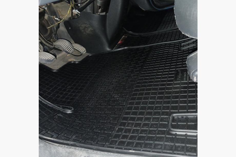 Fiat Scudo 1996-2007 рр. Гумові килимки (3 шт, Polytep) Image