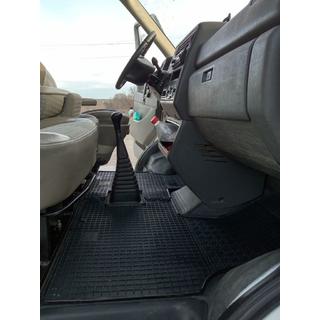 Гумові килимки (2 шт, Polytep) Volkswagen T4 Caravelle/Multivan 1990-2003 рр. фото 4