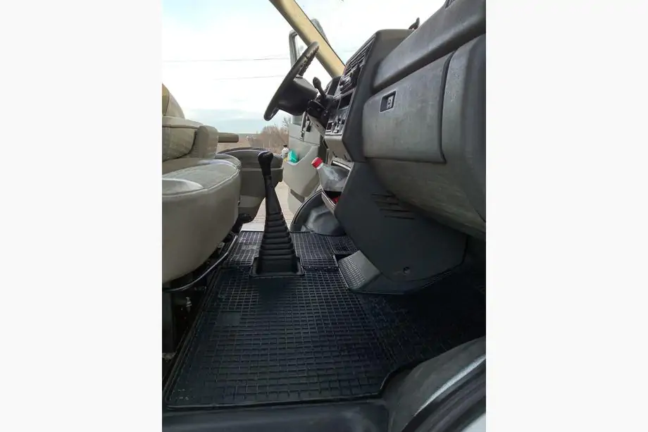 Volkswagen T4 Caravelle/Multivan 1990-2003 рр. Гумові килимки (2 шт, Polytep) Фото 4