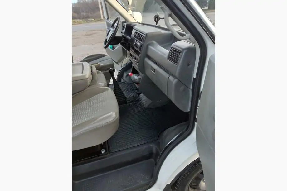Volkswagen T4 Caravelle/Multivan 1990-2003 рр. Гумові килимки (2 шт, Polytep) Фото 7