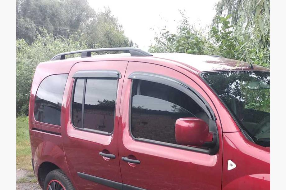 Renault Kangoo 2008-2020 рр. Рейлінги Skyport (чорні) Image