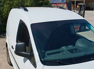 Volkswagen Caddy 2010-2015 рр. Рейлінги Skyport BLACK Стандартна база фото 8