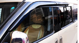 Fiat Doblo II 2010-2022 рр. Вітровики (4 шт., Sunplex Sport) фото 1