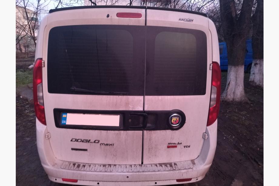 Fiat Doblo II 2010-2022 рр. Значок (Abarth, самоклейка) Фото 4