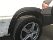 Fiat Ducato 2006-2025 рр. Накладки на арки (4 шт, чорні) фото 4