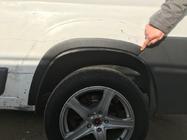 Citroen Jumper 2007-2025 рр. Накладки на арки (4 шт, чорні) фото 3