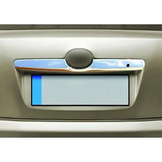 Накладка над номером (нерж) Toyota Camry 2006-2011 рр. фото 1