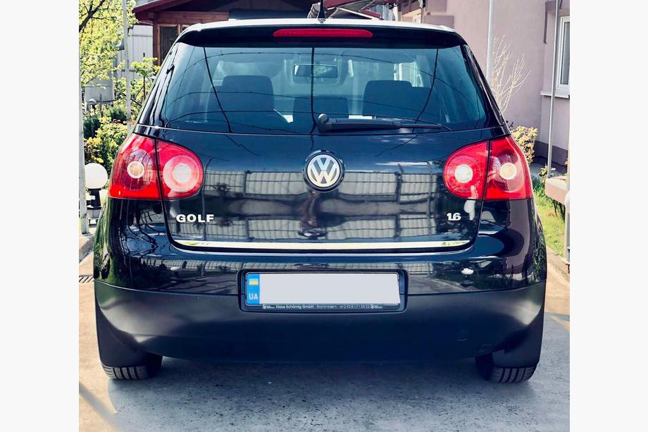 Volkswagen Golf 5 2003-2009 рр. Кромка багажника (нерж) Image