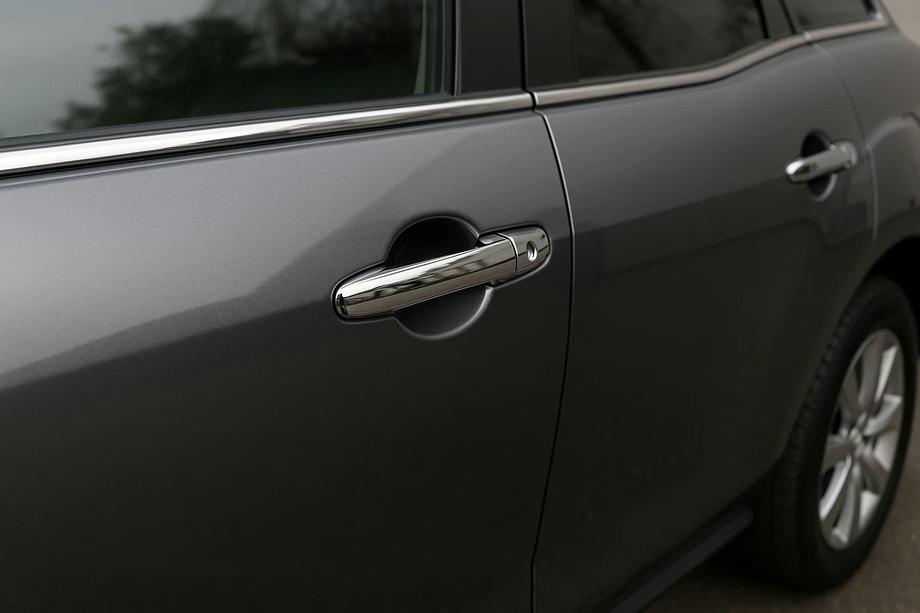 Mazda CX-7 2006-2012 рр. Накладки на ручки V2 (4 шт, нерж) Image