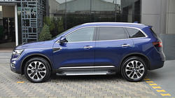 Renault Koleos 2016-2024 рр. Бокові пороги Allmond (2 шт., алюміній) фото 2