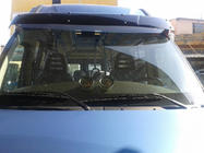 Iveco Daily 2006-2014 рр. Козирьок на лобове скло V1 (чорний глянець, 5мм) фото 2