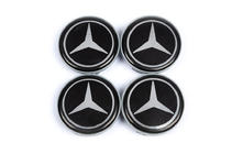 Mercedes-Benz Ковпачки на диски 57мм/55,5мм V1 (4 шт) фото 2