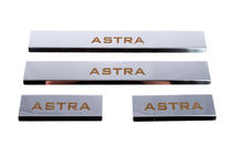 Накладки на пороги Carmos V1 (4 шт, нерж) фото 2