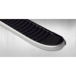 Бокові пороги Tayga Grey V1 (2 шт., алюміній) Mercedes X class 2017-2020 рр. фото 2