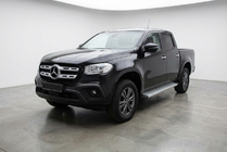 Mercedes X class 2017-2020 рр. Бокові пороги Maya V2 (2 шт., алюміній) фото 1