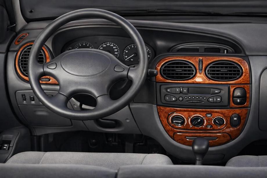 Renault Megane I 1996-2004 рр. Накладки на панель 1999-2003 (Meric, Туреччина) Титан Фото 1