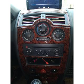 Накладки на панель 17 деталей (Meric, Туреччина) Renault Megane II 2004-2009 рр. фото 2