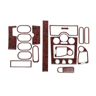 Накладки на панель 17 деталей (Meric, Туреччина) Renault Megane II 2004-2009 рр. фото 3