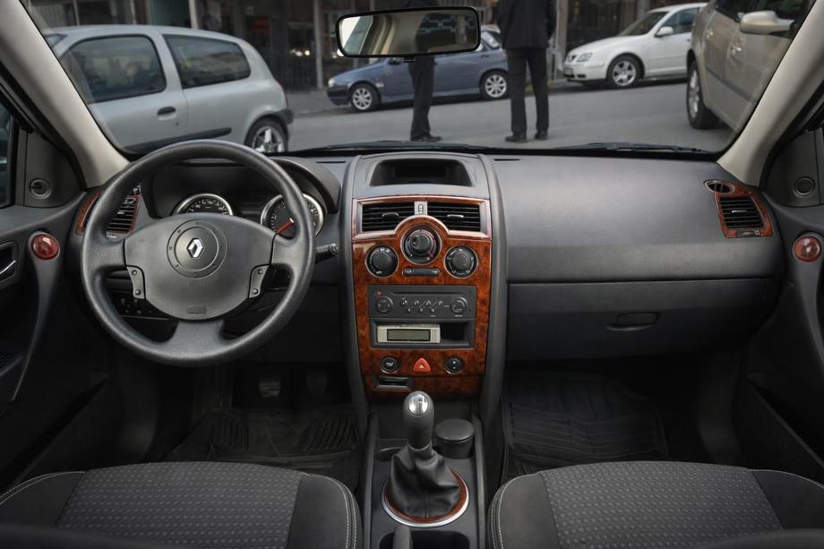 Renault Megane II 2004-2009 рр. Накладки на панель 17 деталей (Meric, Туреччина) Дерево Фото 1