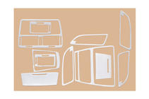 Skoda Octavia II A5 2010-2013 рр. Накладки на панель (Meric, Туреччина) фото 3