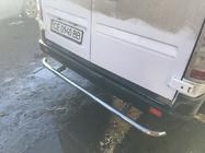 Mercedes Sprinter W901/902/903/904/905 1995-2006 рр. Кромка багажника (2 частини, нерж) фото 3