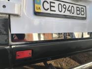 Кромка багажника (2 частини, нерж) фото 2