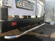 Кромка багажника (2 частини, нерж) фото 3