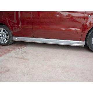 Бокові пороги (під фарбування) Ford Courier 2014-2023 рр. фото 2