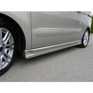 Бокові пороги (під фарбування) Ford Courier 2014-2023 рр. фото 3