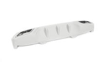 Honda Civic Sedan X 2016-2021 рр. Дифузор на задній бампер (Meliset, під фарбування) фото 3