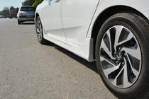 Honda Civic Sedan X 2016-2021 рр. Бокові пороги (під фарбування) фото 2