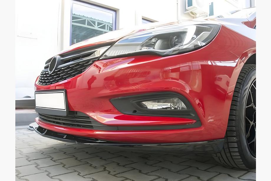 Opel Astra K 2016-2021 рр. Передня нижня накладка HB (під фарбування) Фото 3