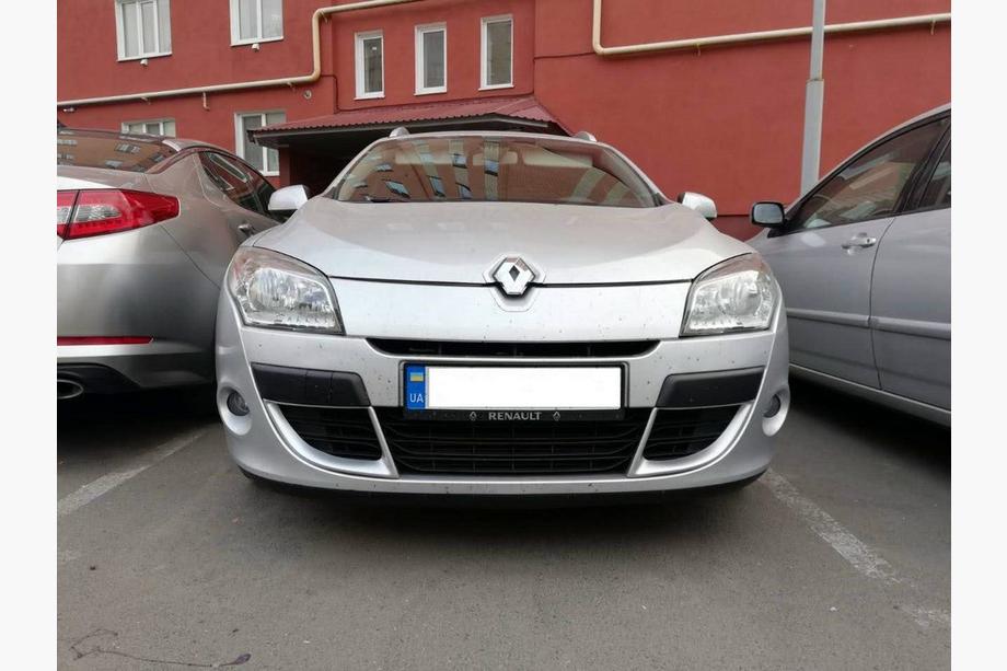 Renault Megane III 2009-2016 рр. Накладки в бампер (2008-2012, 2 шт, під фарбування) Фото 4