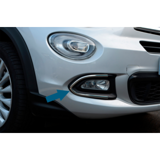 Накладки на ПТФ (нерж) фото 1