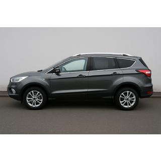 Повна окантовка скла OmsaLine (18 шт, нерж) Ford Kuga/Escape 2013-2019 рр. фото 1