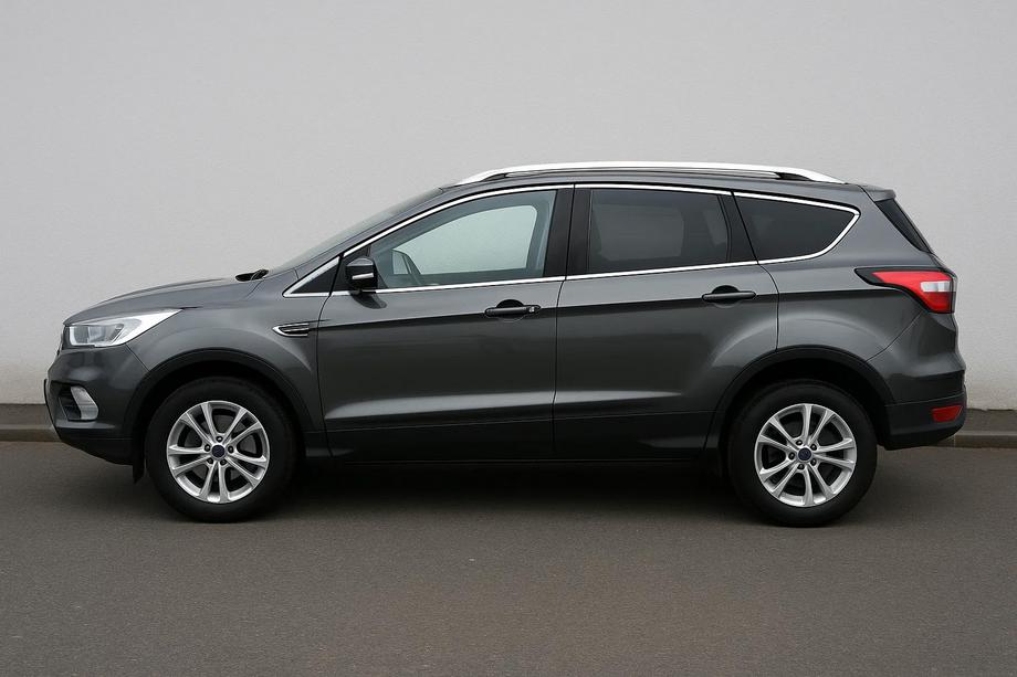 Ford Kuga/Escape 2013-2019 рр. Повна окантовка скла OmsaLine (18 шт, нерж) Image