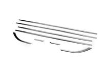 Ford Mondeo 2014-2022 рр. Нижня окантовка вікон (8 шт, нерж) фото 3