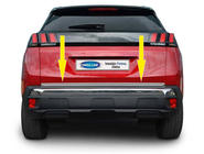 Peugeot 3008 2016-2023 рр. Кромка багажника (нерж) фото 1