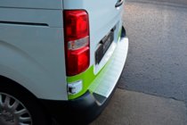 Citroen SpaceTourer 2016- рр. Накладка на задній бампер OmsaLine (нерж) фото 6