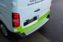 Citroen Jumpy/Dispatch 2017- рр. Накладка на задній бампер OmsaLine (нерж) фото 7