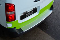 Citroen Jumpy/Dispatch 2017- рр. Накладка на задній бампер OmsaLine (нерж) фото 8