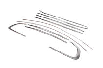 BMW X6 E71 2008-2014 рр. Повна окантовка вікон (10 шт., нерж.) фото 3